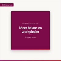 Meer balans en werkplezier in de huisartsenpraktijk, online cursus